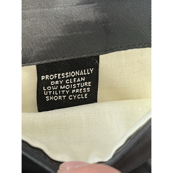 Jos. A. Bank Mens Blazer Gray Herringbone Silk Camel Hair Jacket Sport Coat 43L - Picture 9 of 10